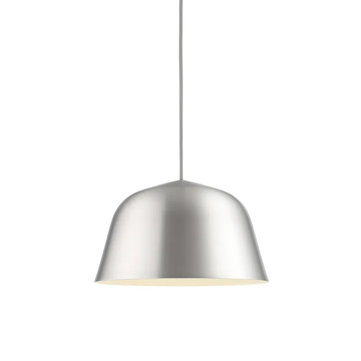 Muuto - Ambit Hanglamp, Ø 25 cm, geborsteld aluminium