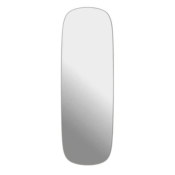 Muuto - Framed Spiegel, 150 x 50 cm, grijs / helder glas