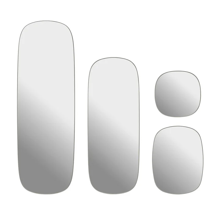 Muuto - Framed Mirror groep, grijs