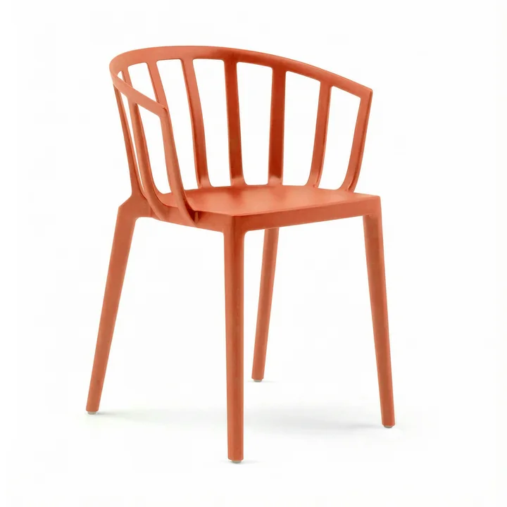 Kartell - Venice Mat stoel, roest oranje