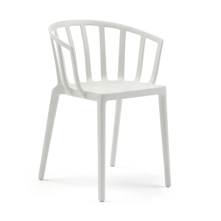 Kartell - Venice Mat stoel, wit