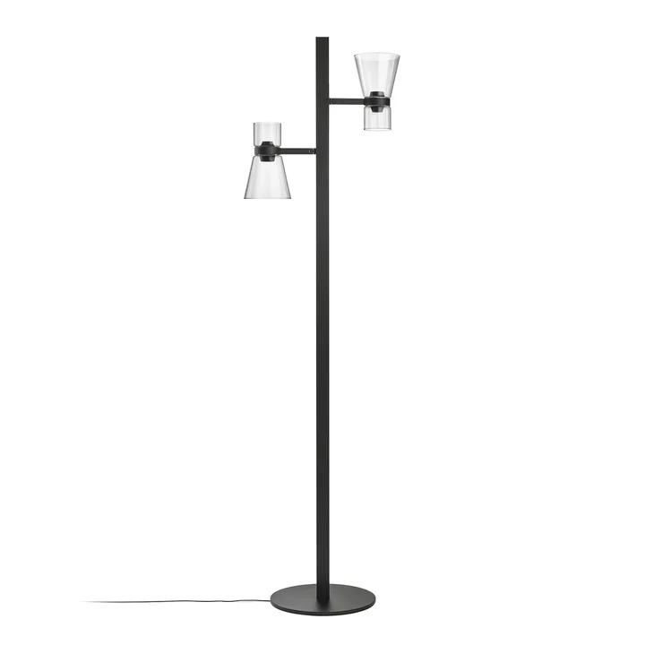 Flos - Nocturne Staande lamp F2 kegel, zwart