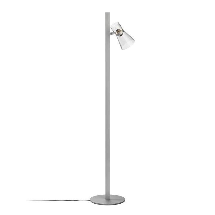 Flos - Nocturne Staande lamp F1 kegel, zilver