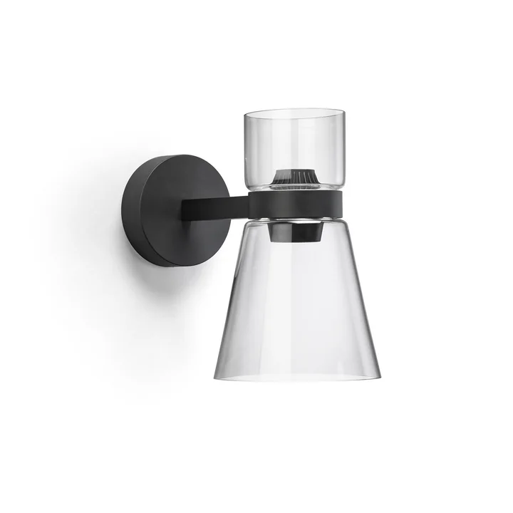 Flos - Nocturne Wandlamp kegel EU, zwart