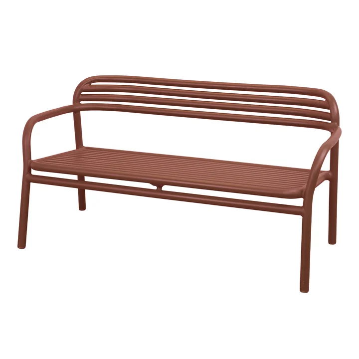 Cane-line - Bliss Sofa, stapelbaar, woestijnrood