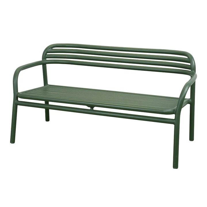 Cane-line - Bliss Sofa, stapelbaar, donkergroen