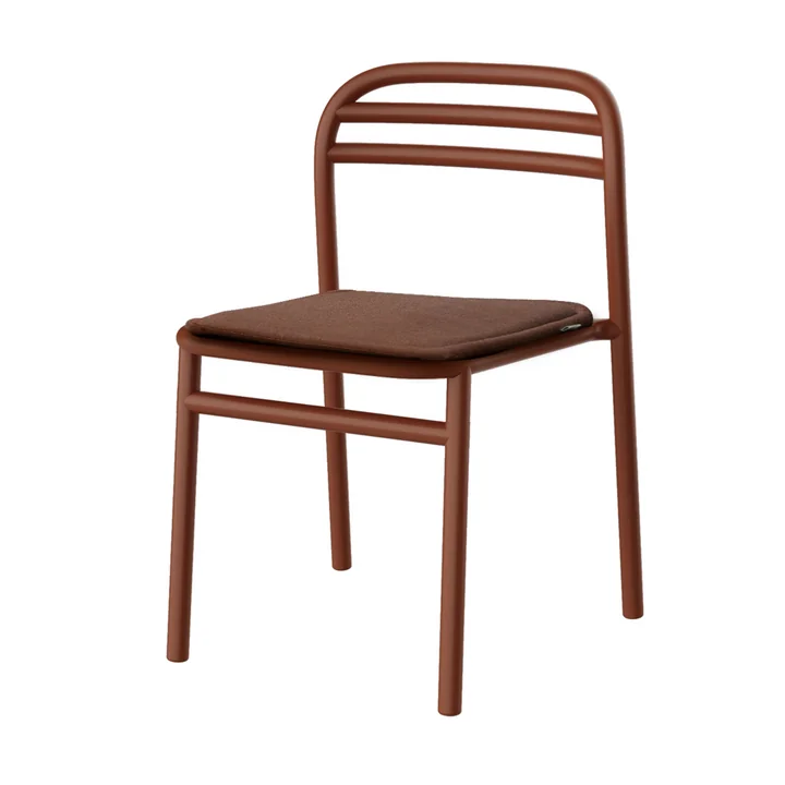 Cane-line - Bliss Stoel met zitkussen, woestijnrood