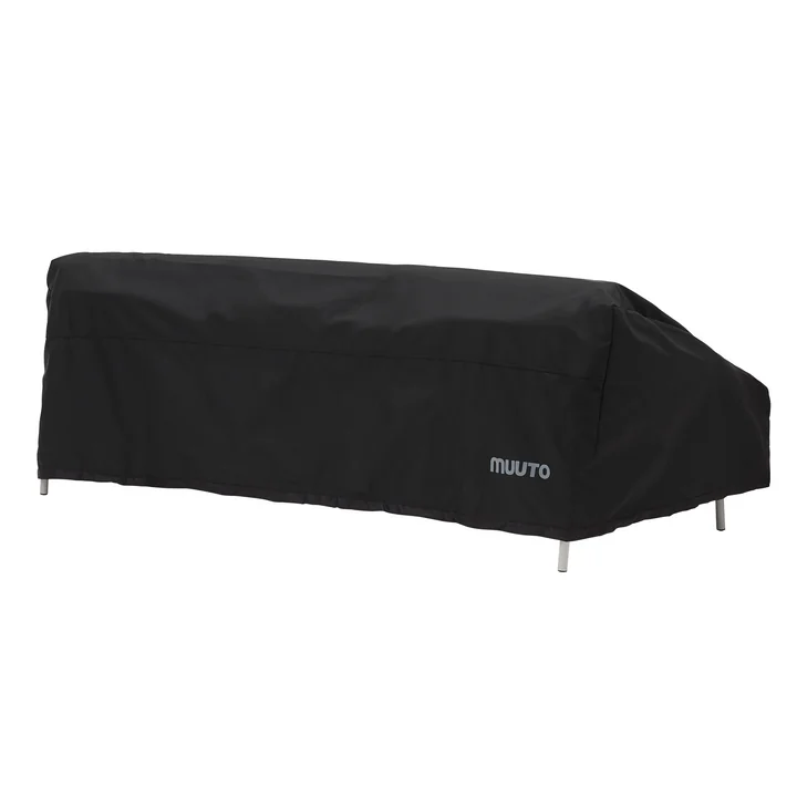Settle Hoes voor 3-zitsbank voor buiten, zwart van Muuto