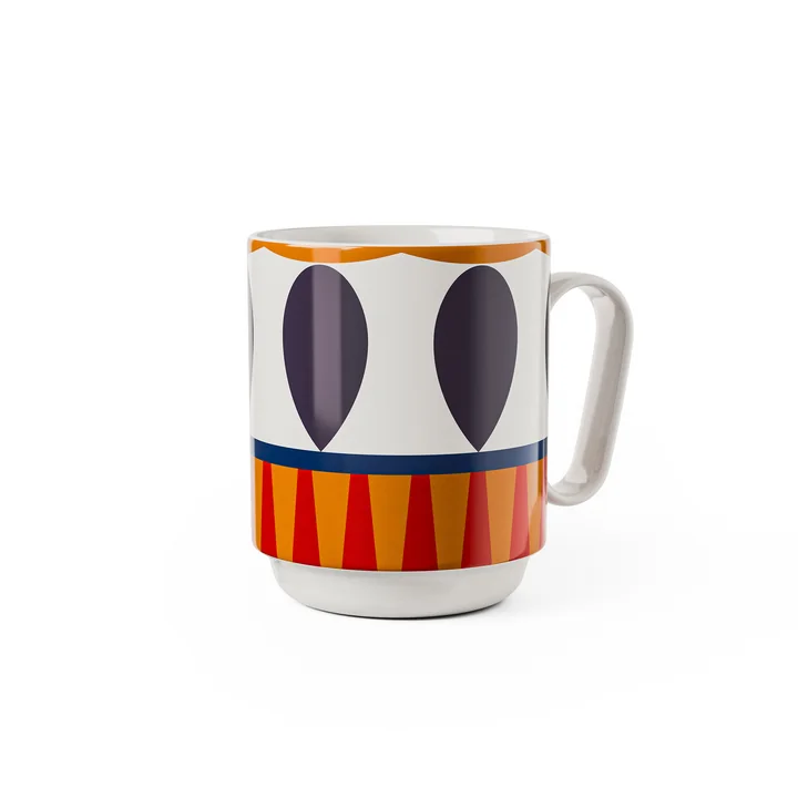 Design House Stockholm - Birds 1967 Beker 1, 35 cl, veelkleurig