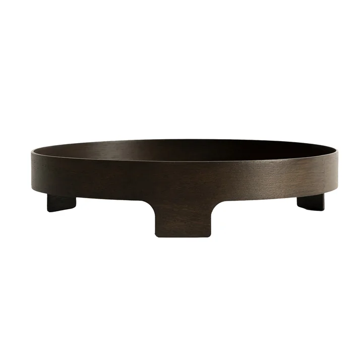 Design House Stockholm - Bridge Dienblad Ø 42 cm, donker eiken