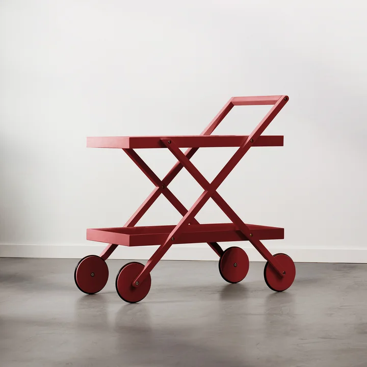 Design House Stockholm - Exit Serveerwagen, rood