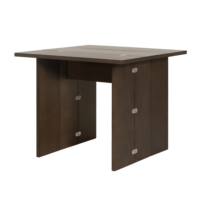 Design House Stockholm - Flip Tafel 90 x 90 cm, donker eiken