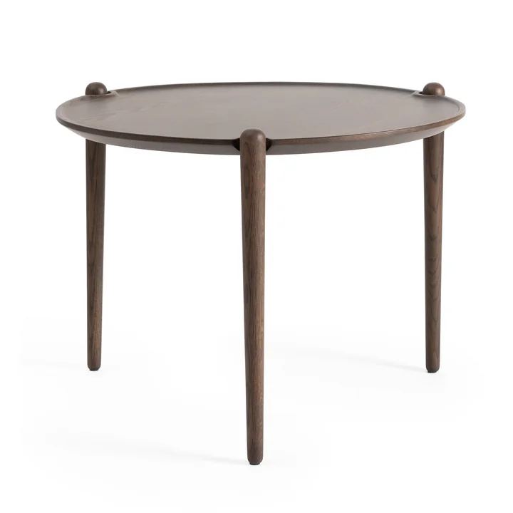 Design House Stockholm - Aria Bijzettafel hoog, Ø 60 x 46 cm, donker eiken