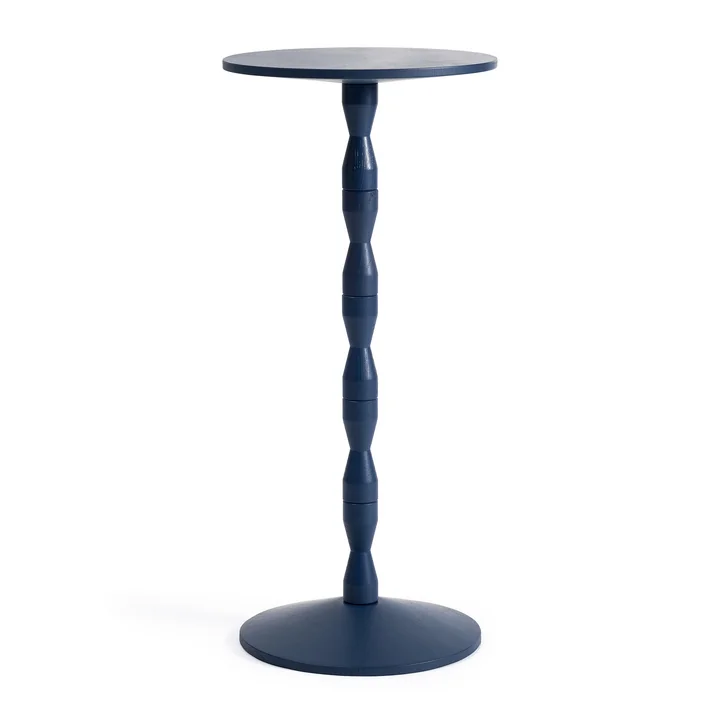 Design House Stockholm - Pedestal Bijzettafel, blauw