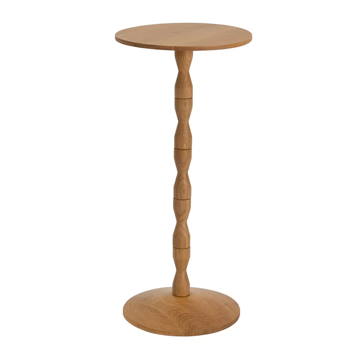 Design House Stockholm - Pedestal Bijzettafel, eiken