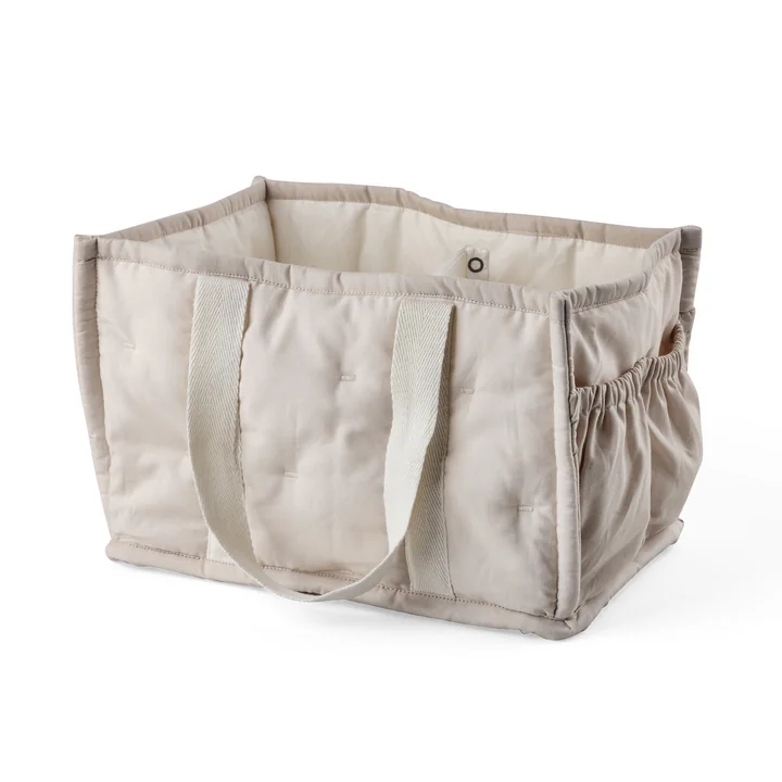 Sebra - Mandje voor verschoonbenodigdheden, morning beige