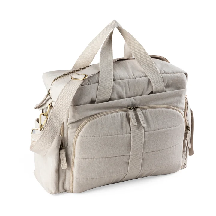 Sebra - On-the-go luiertas, beige gemêleerd