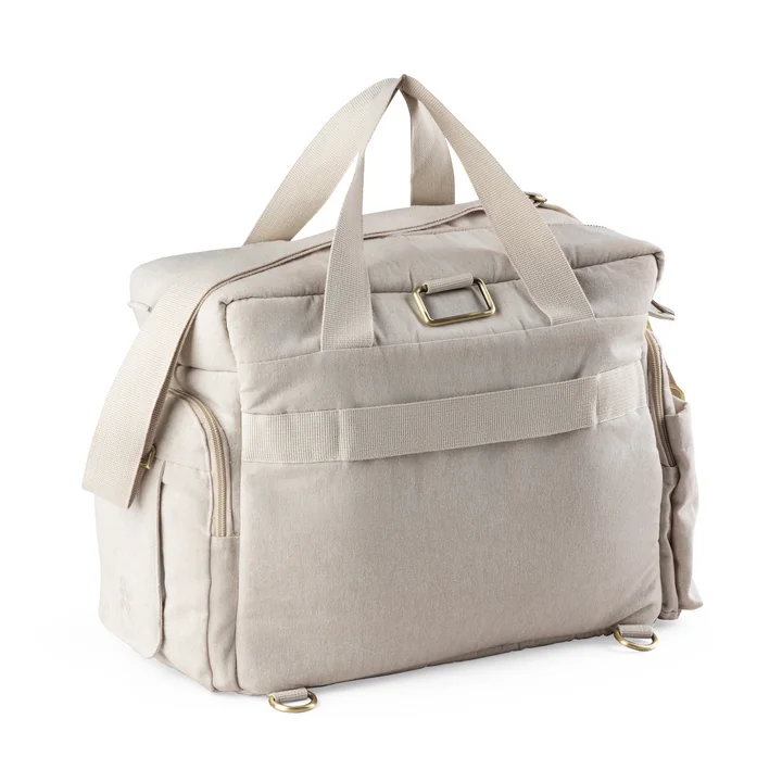 Sebra - On-the-go luiertas, beige gemêleerd