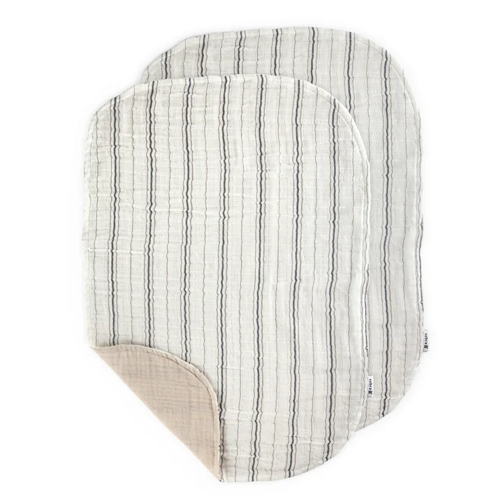 Sebra - 6-laagse neteldoek, streep (set van 2)