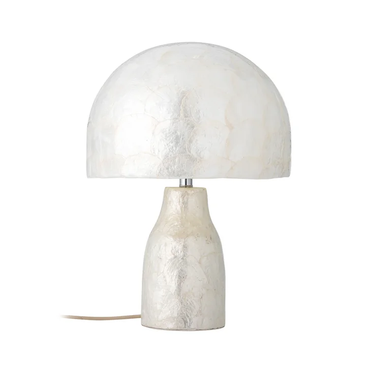 Bloomingville - Tafellamp Adria, H 43 cm, mother of pearl