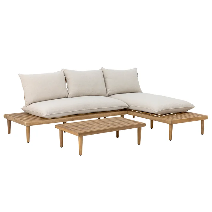 Bloomingville - Cesano Outdoor loungeset, natuur, acacia