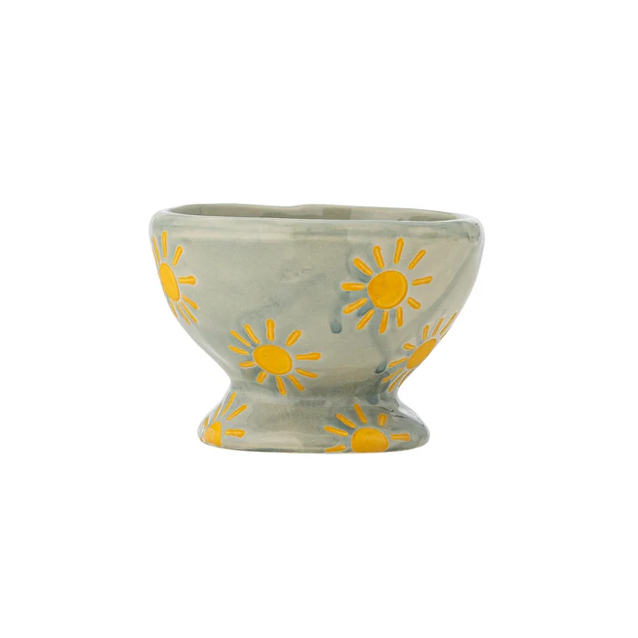 Bloomingville - Nini kom, Ø 9 x H 6,5 cm, zon, blauw
