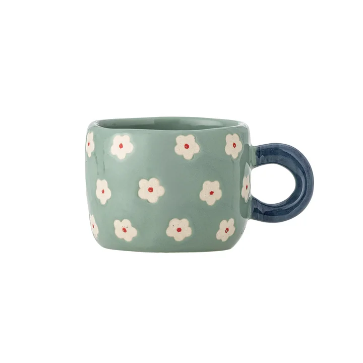 Bloomingville - Nini Beker, bloem, blauw