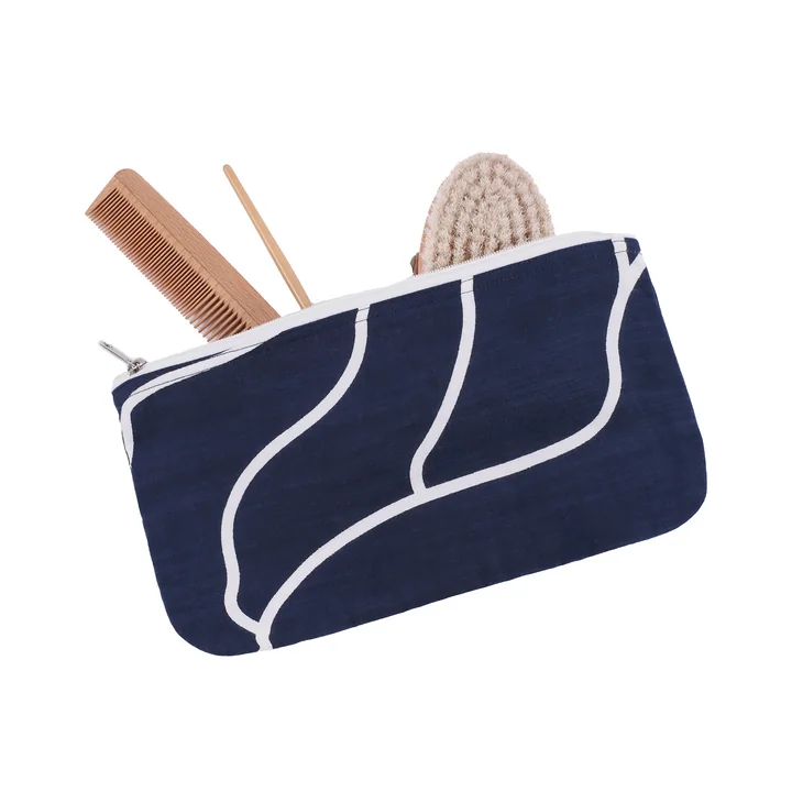 The Organic Company - RECONNECT Cosmetische tas, donkerblauw