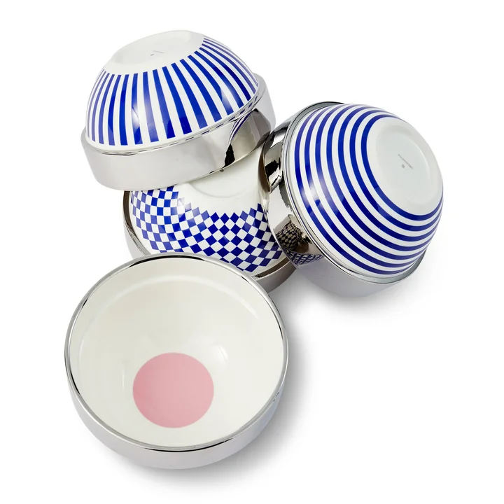POLSPOTTEN - Aunty Kom, veelkleurig, set van 4