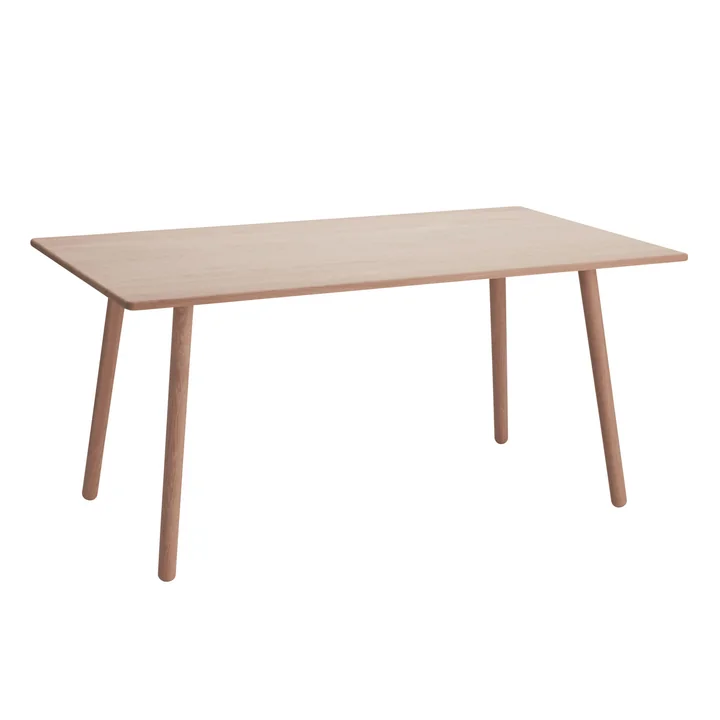 Skagerak Georg eettafel, wit gepigmenteerd eiken van Fritz Hansen