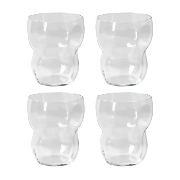 Broste Copenhagen - Limfjord -drinkglas, 350 ml, transparant (set van 4)