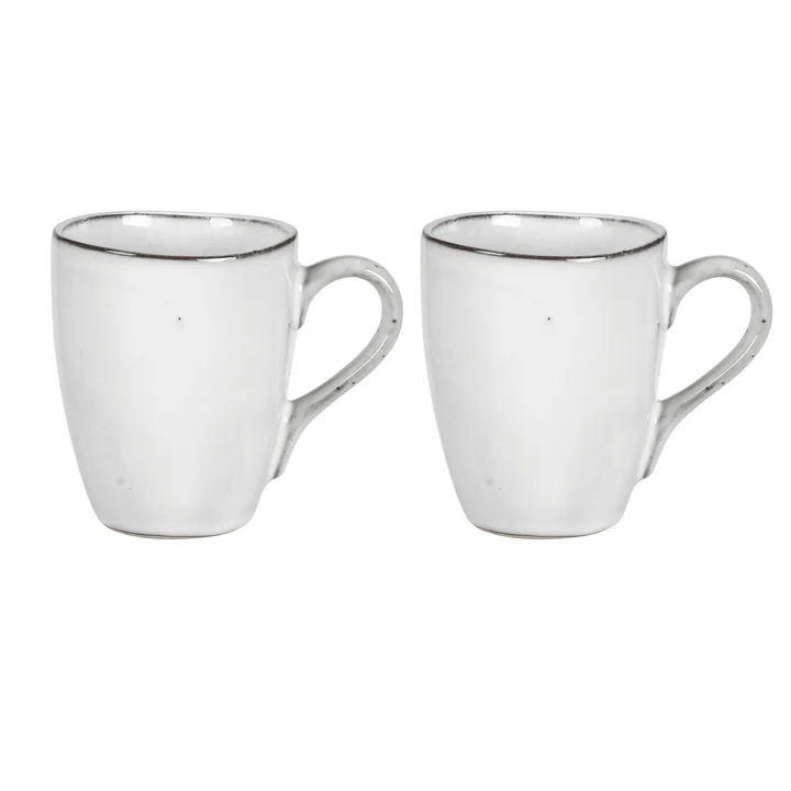 Broste Copenhagen - Nordic Sand -beker 25 cl (set van 2)