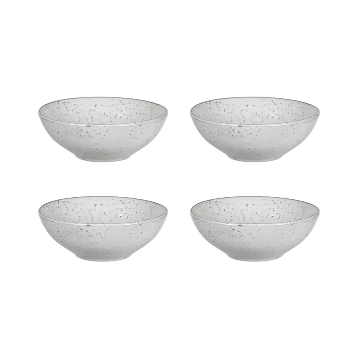 Broste Copenhagen - Nordic Sand -schaal, Ø 17 x H 6 cm (set van 4)