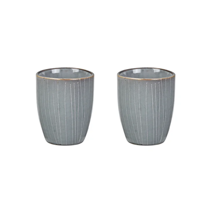 Broste Copenhagen - Nordic Sea espressokopjes 10 cl (set van 2)