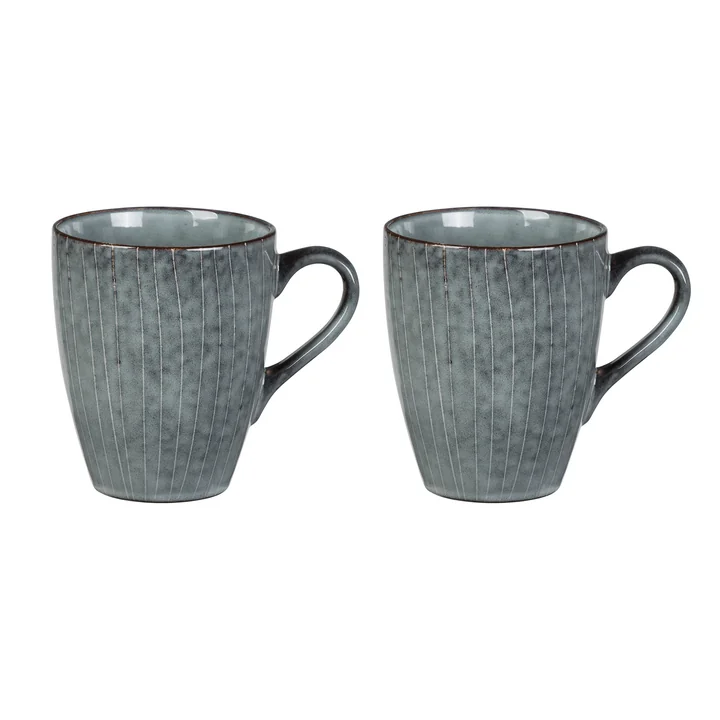 Broste Copenhagen - Nordic Sea Mega-beker 40 cl (set van 2)