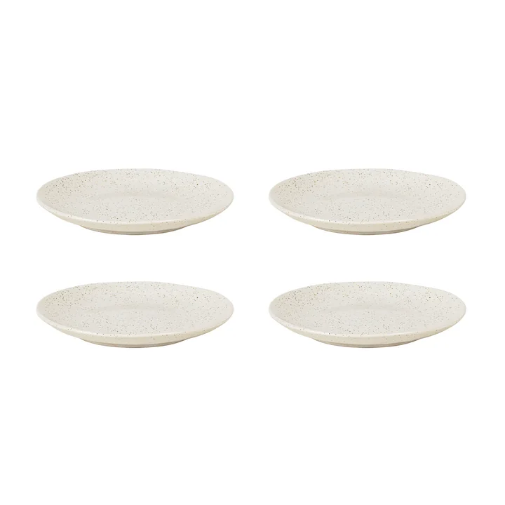 Broste Copenhagen - Nordic Vanilla -dessertbordjes, Ø 20 cm (set van 4)