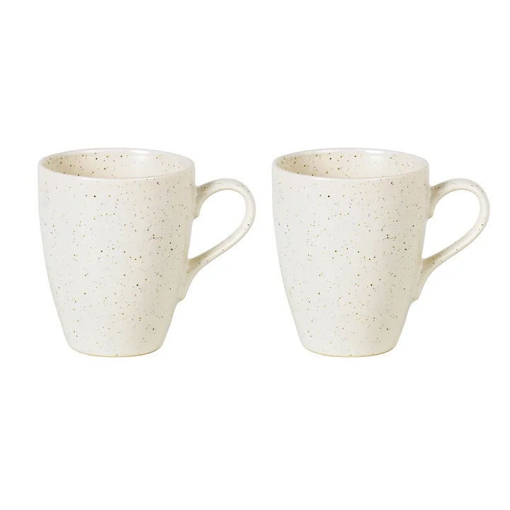 Broste Copenhagen - Nordic Vanilla Mega-beker, 40 cl (set van 2)