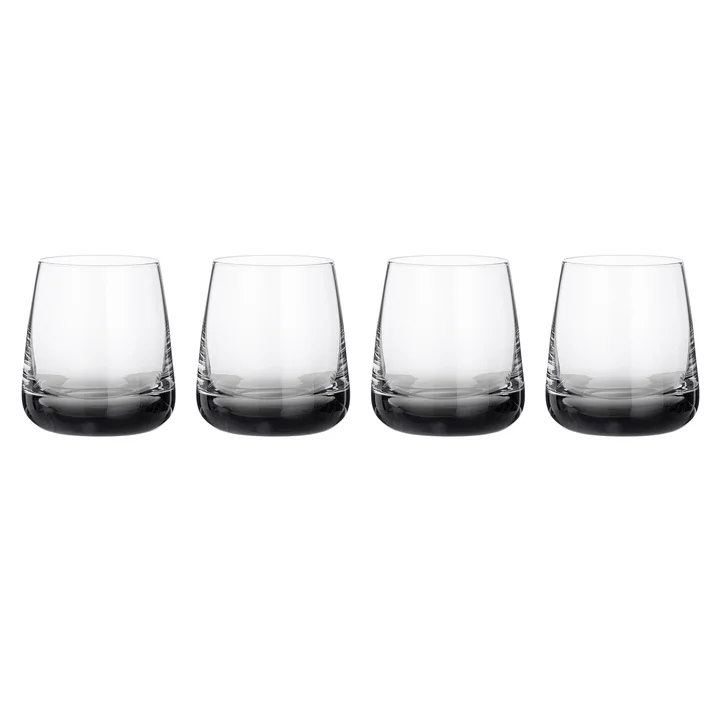 Broste Copenhagen - Smoke -drinkglas, 350 ml, grijs (set van 4)