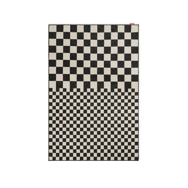 Fatboy - Carpretty Vloerkleed voor buiten, Petit, vierkant affair 160 x 230 cm, crème / antraciet