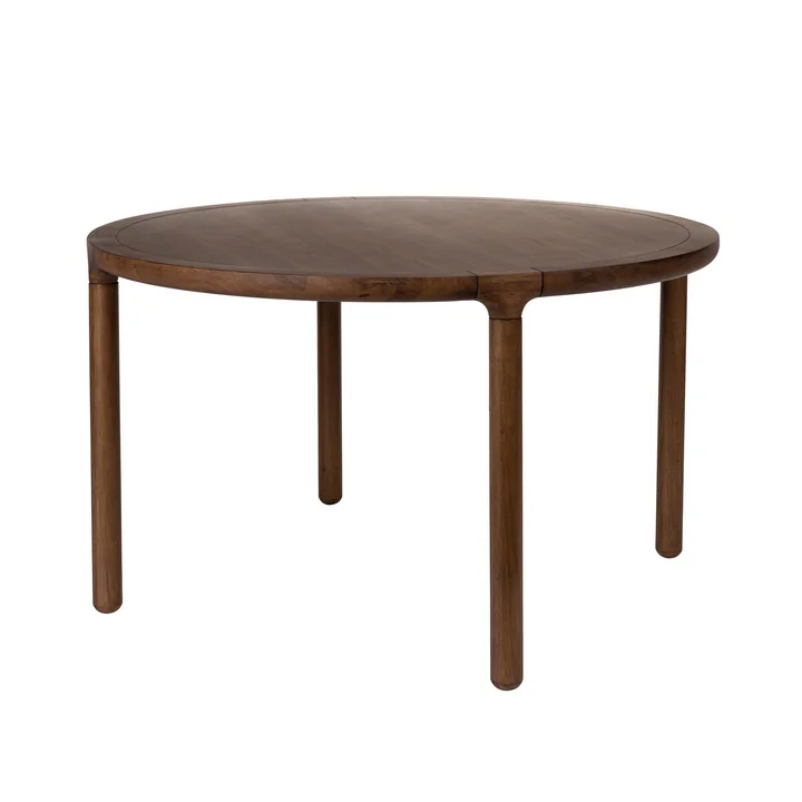 Zuiver - Storm Eettafel Ø 128 cm, walnoot