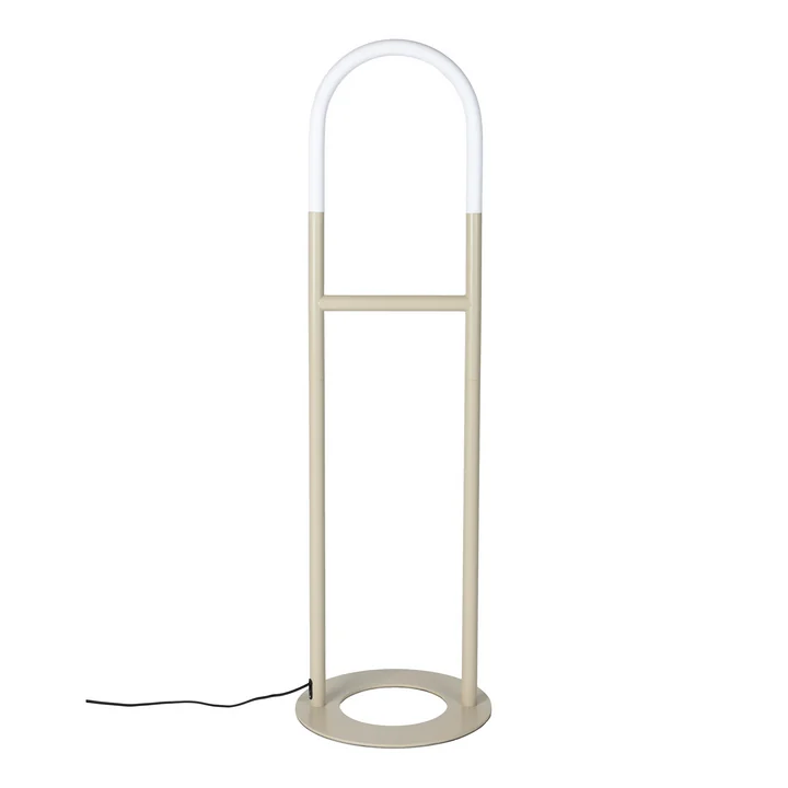 Zuiver - Arch LED vloerlamp, beige