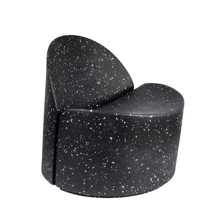 Zuiver - Loungestoel Bloom, black-galaxy