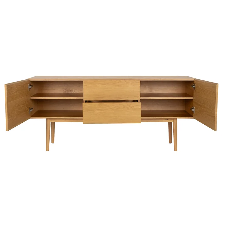 Zuiver - High On Wood Kast, eiken, 2 laden, 2 deuren