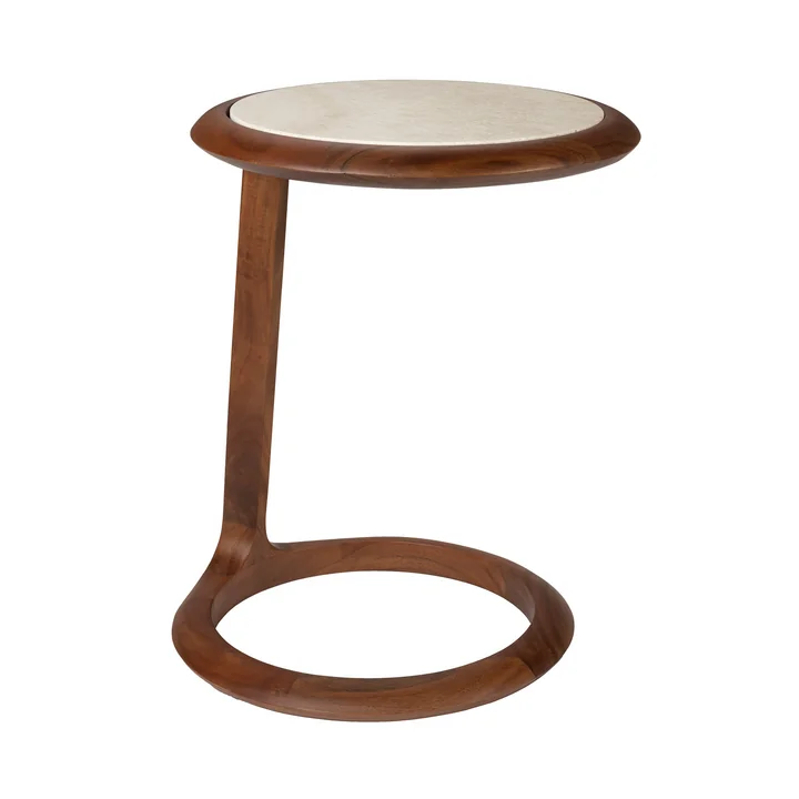 Zuiver - Doppio Bijzettafel, bruin
