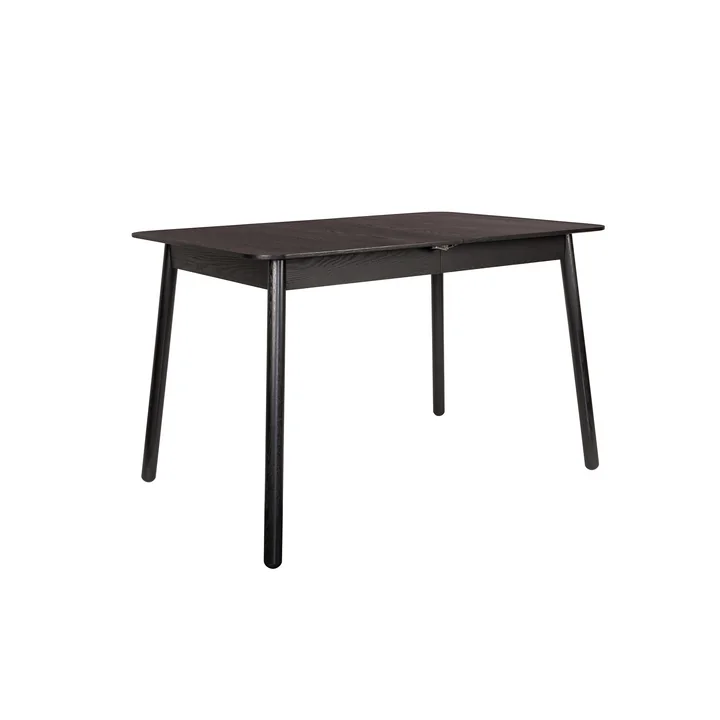 Zuiver - Glimps Uitschuifbare tafel, 120/162x80 cm, zwart