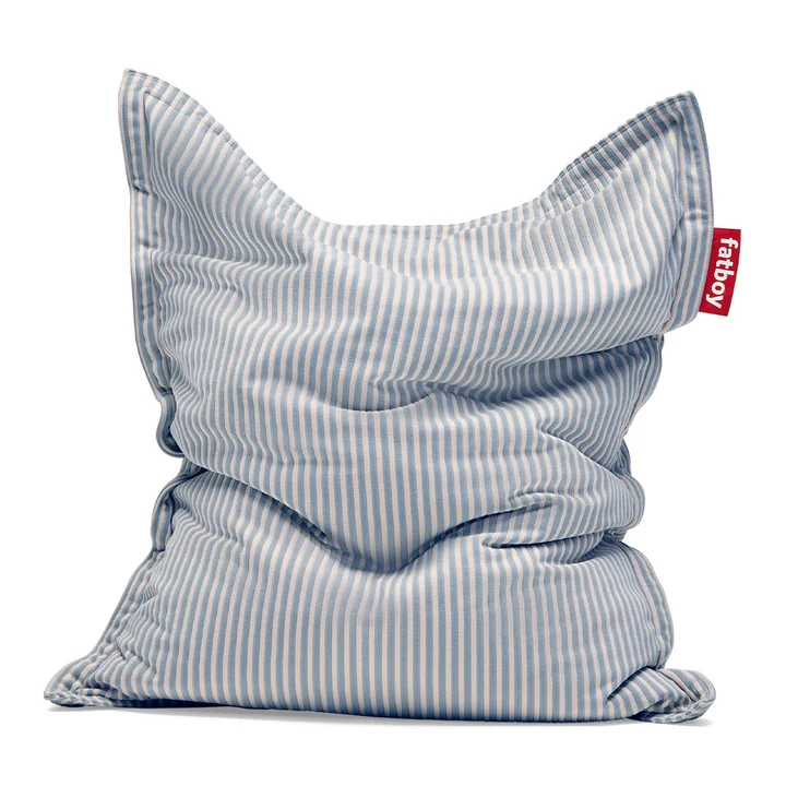 Fatboy - Hoes voor originele Slim Terry zitzak, blizzard blauw/crème