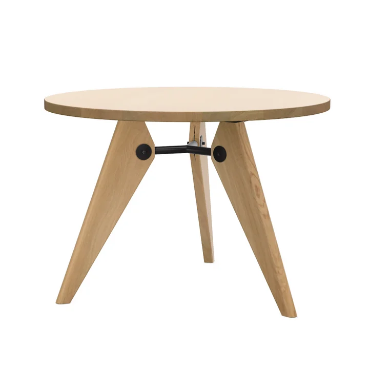 Vitra - Guéridon Eettafel, Ø 105 cm, geolied eiken