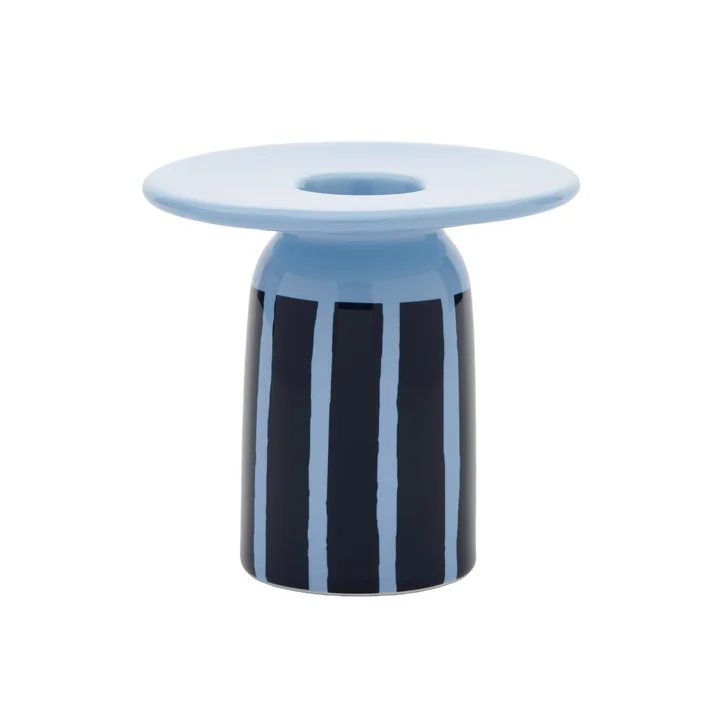 Marimekko - Piccolo kandelaar, lichtblauw, petrol