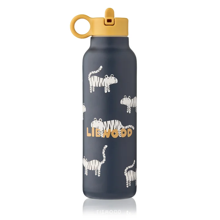 LIEWOOD - Falk-waterfles, 500 ml, Tiger, classic navy