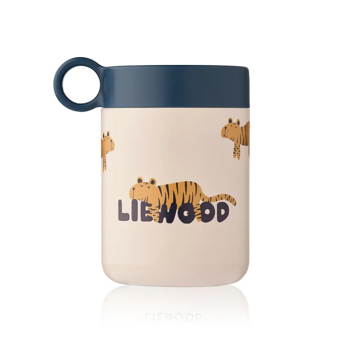 LIEWOOD - Kiani serveerschaal, Tiger / sandy